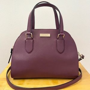 Dark Purple Kate Spade Crossbody Purse